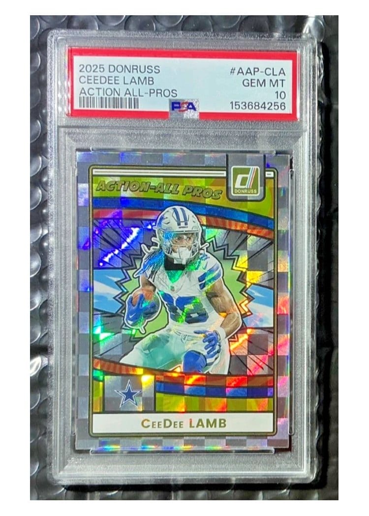 2025 Donruss Action All-Pros CeeDee Lamb #AAP-CLA card