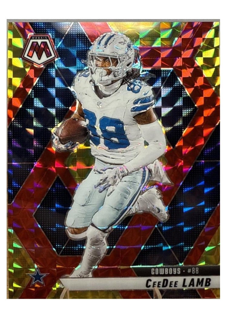 2025 Panini Mosaic Base Set CeeDee Lamb #209 card