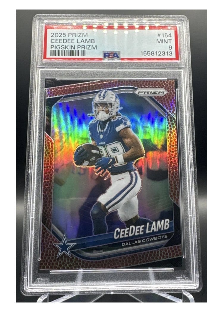 2025 Panini Prizm Base Set CeeDee Lamb #154 card