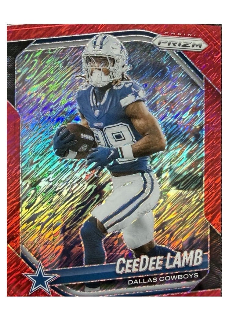 2025 Panini Prizm Base Set CeeDee Lamb #154 card