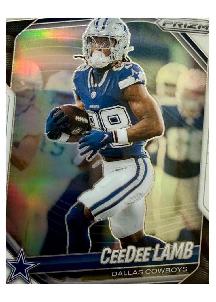 2025 Panini Prizm Base Set CeeDee Lamb #154 card