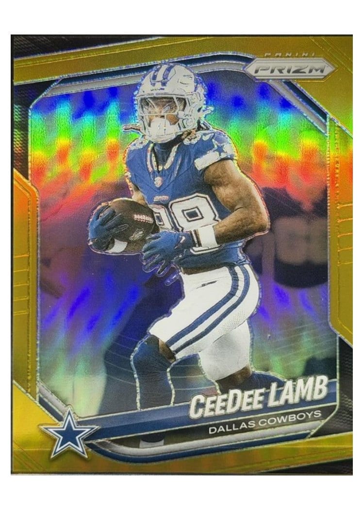 2025 Panini Prizm Base Set CeeDee Lamb #154 card