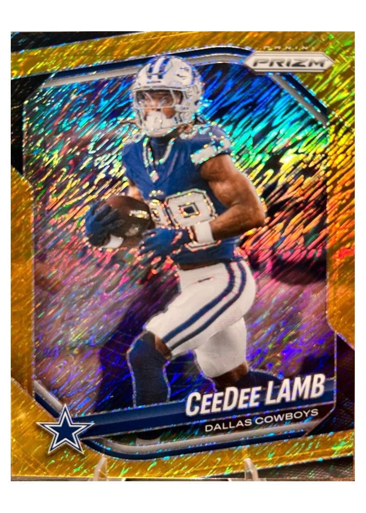 2025 Panini Prizm Base Set CeeDee Lamb #154 card