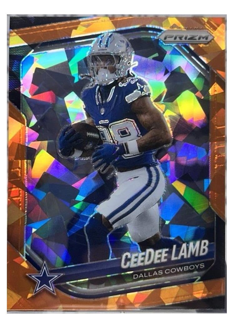 2025 Panini Prizm Base Set CeeDee Lamb #154 card