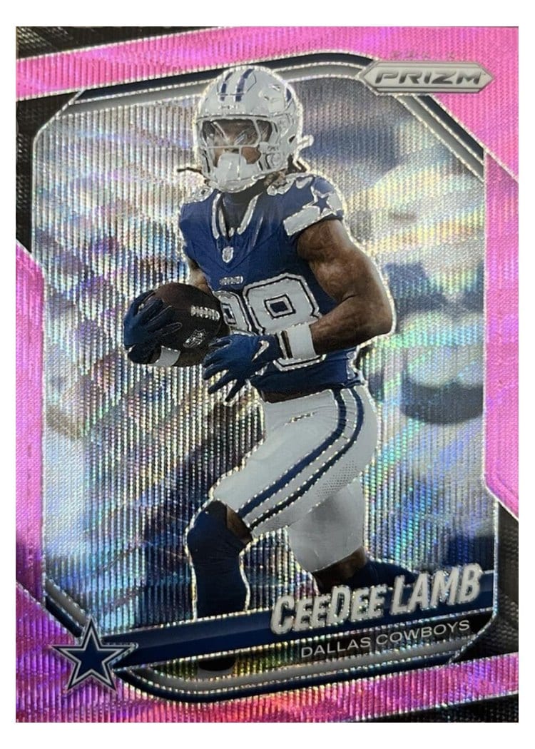 2025 Panini Prizm Base Set CeeDee Lamb #154 card