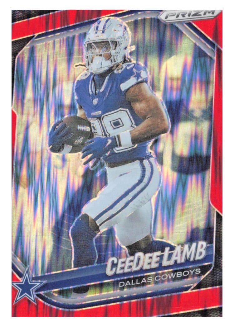 2025 Panini Prizm Base Set CeeDee Lamb #154 card