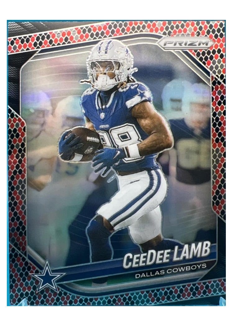 2025 Panini Prizm Base Set CeeDee Lamb #154 card