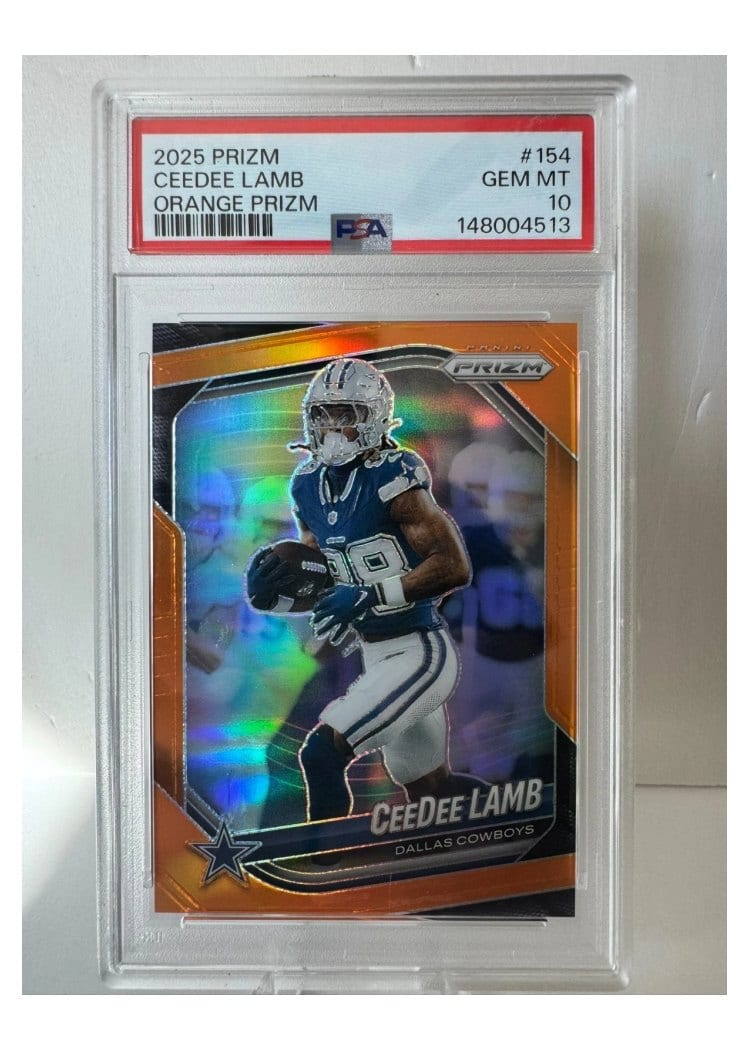 2025 Panini Prizm Base Set CeeDee Lamb #154 card