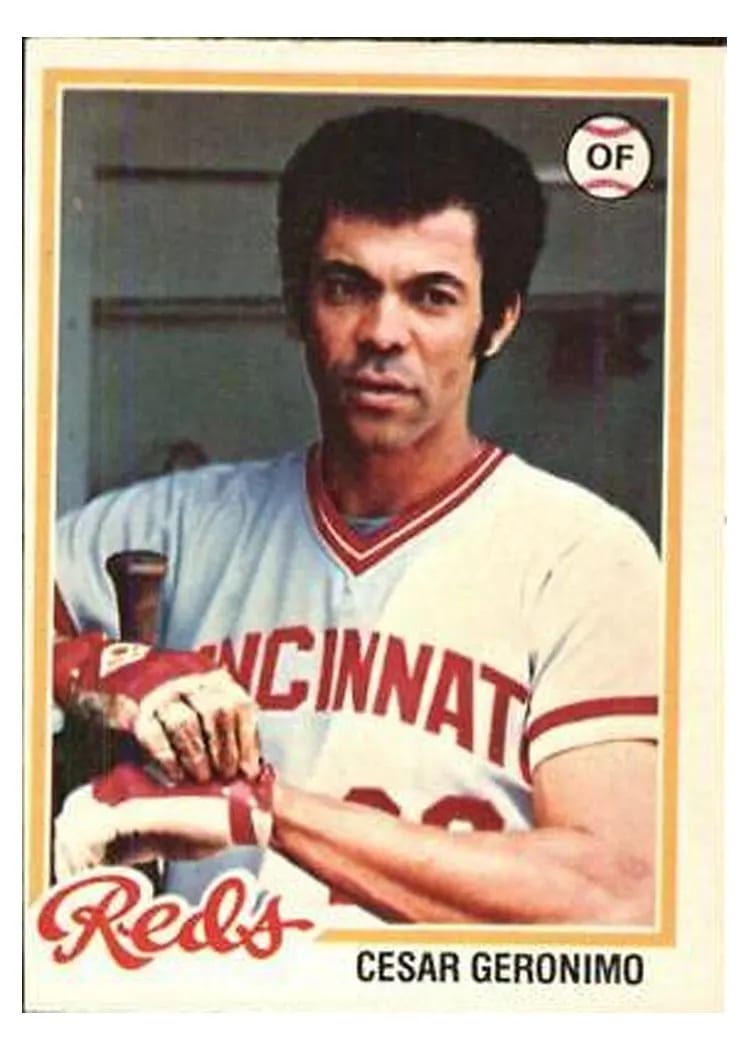 1978 O Pee Chee Cesar Geronimo #32 card