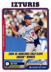 2005 Topps Base Set Cesar Izturis #709 card