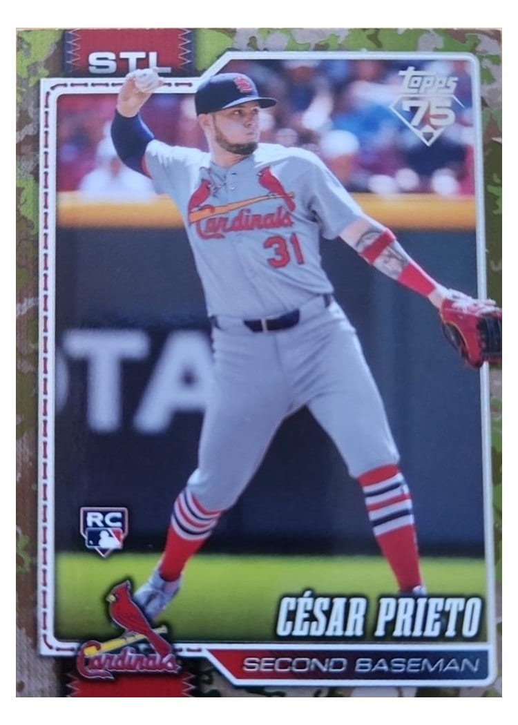 2026 Topps Base Set César Prieto #95 card