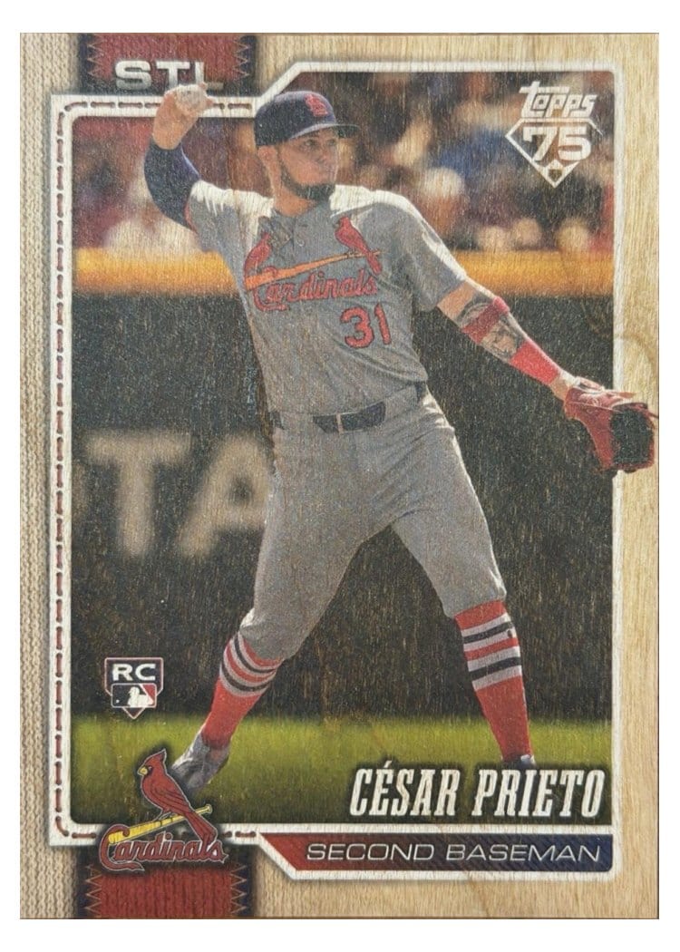 2026 Topps Base Set César Prieto #95 card