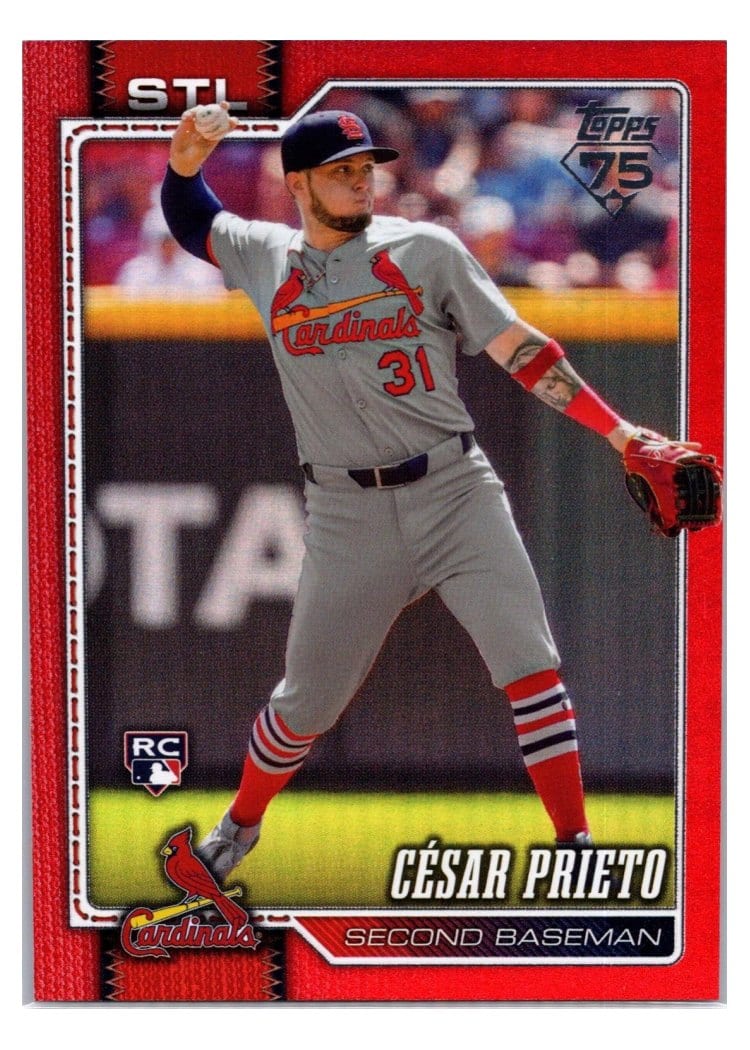 2026 Topps Base Set César Prieto #95 card
