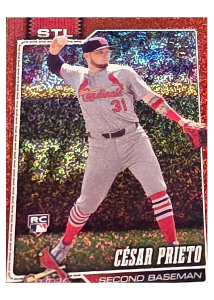 2026 Topps Base Set César Prieto #95 card