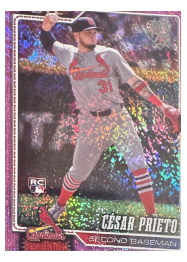2026 Topps Base Set César Prieto #95 card
