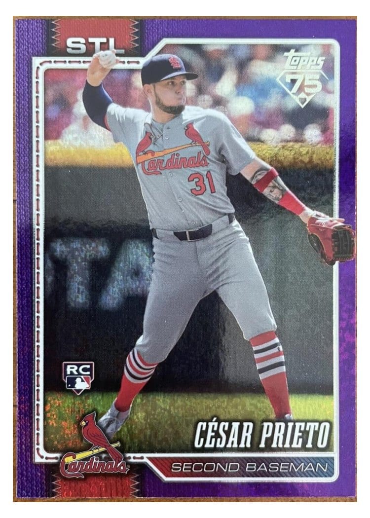 2026 Topps Base Set César Prieto #95 card