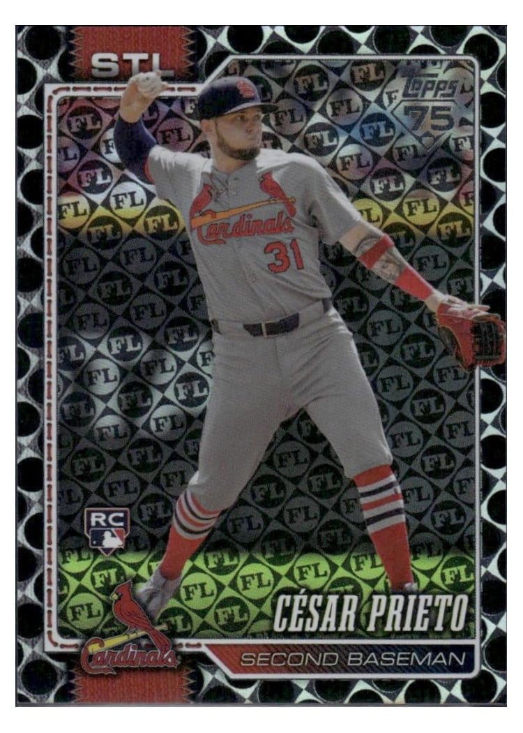 2026 Topps Base Set César Prieto #95 card