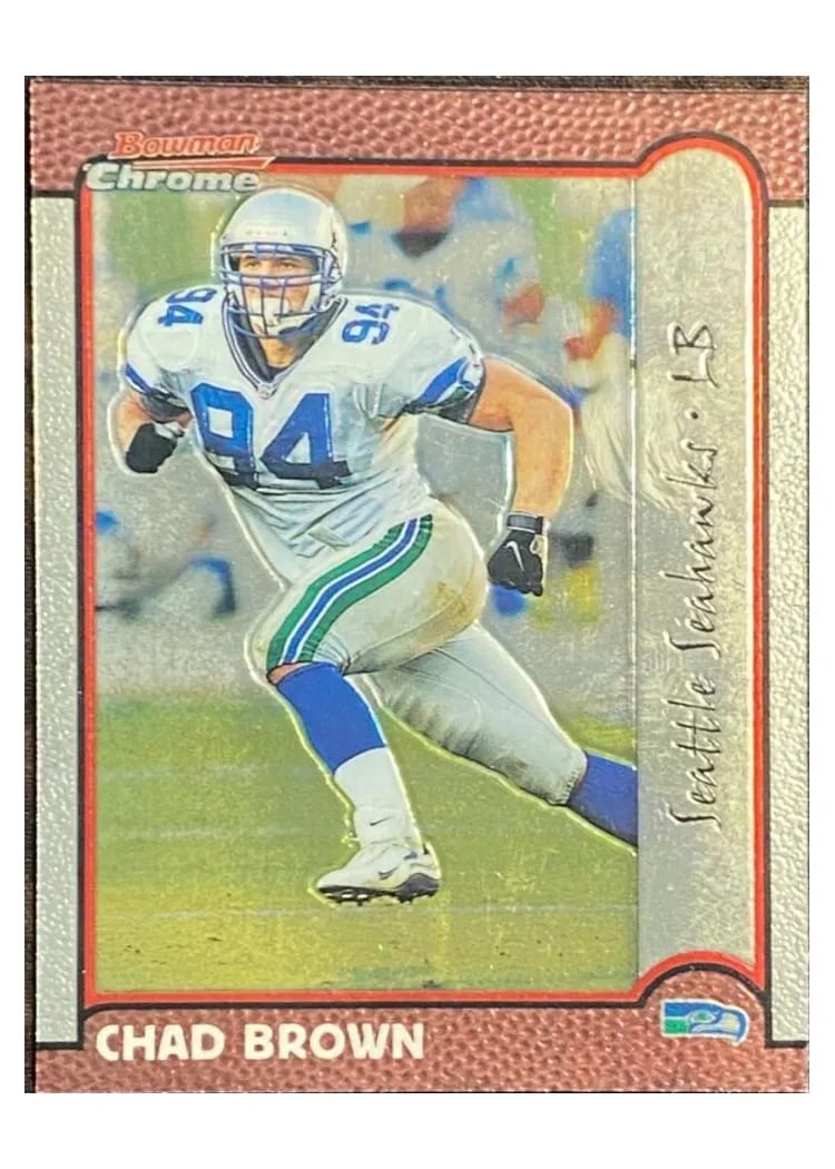 1999 Bowman Chrome Chad Brown #103 card