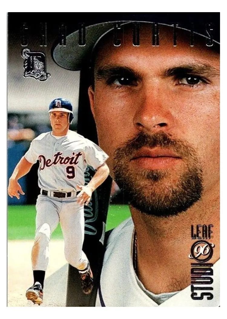 1996 Studio chad curtis #95 card