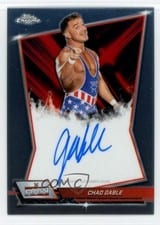 2026 Topps Chrome WWE Red Brand Autographs Chad Gable #RBA-CHA card