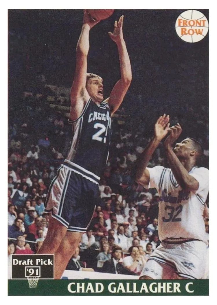 1991 Front Row Chad Gallagher #20 card