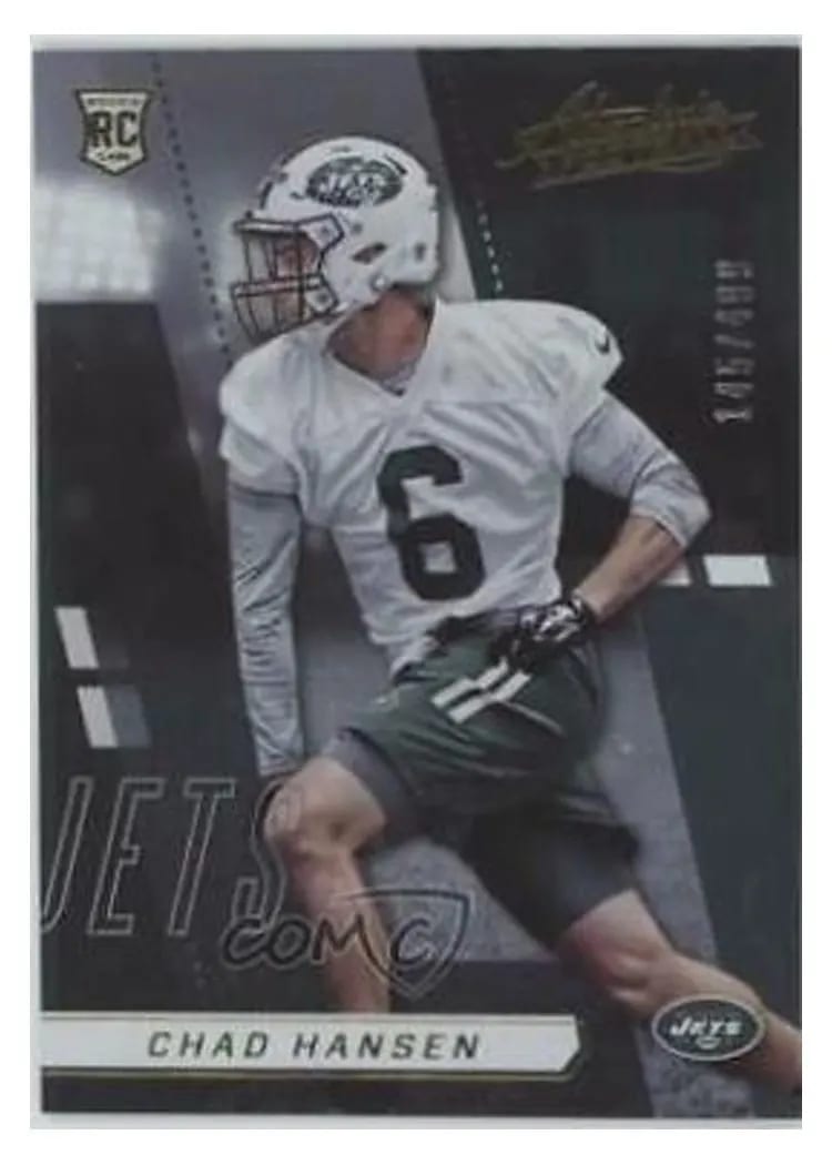 2017 Panini Absolute Chad Hansen #159 card