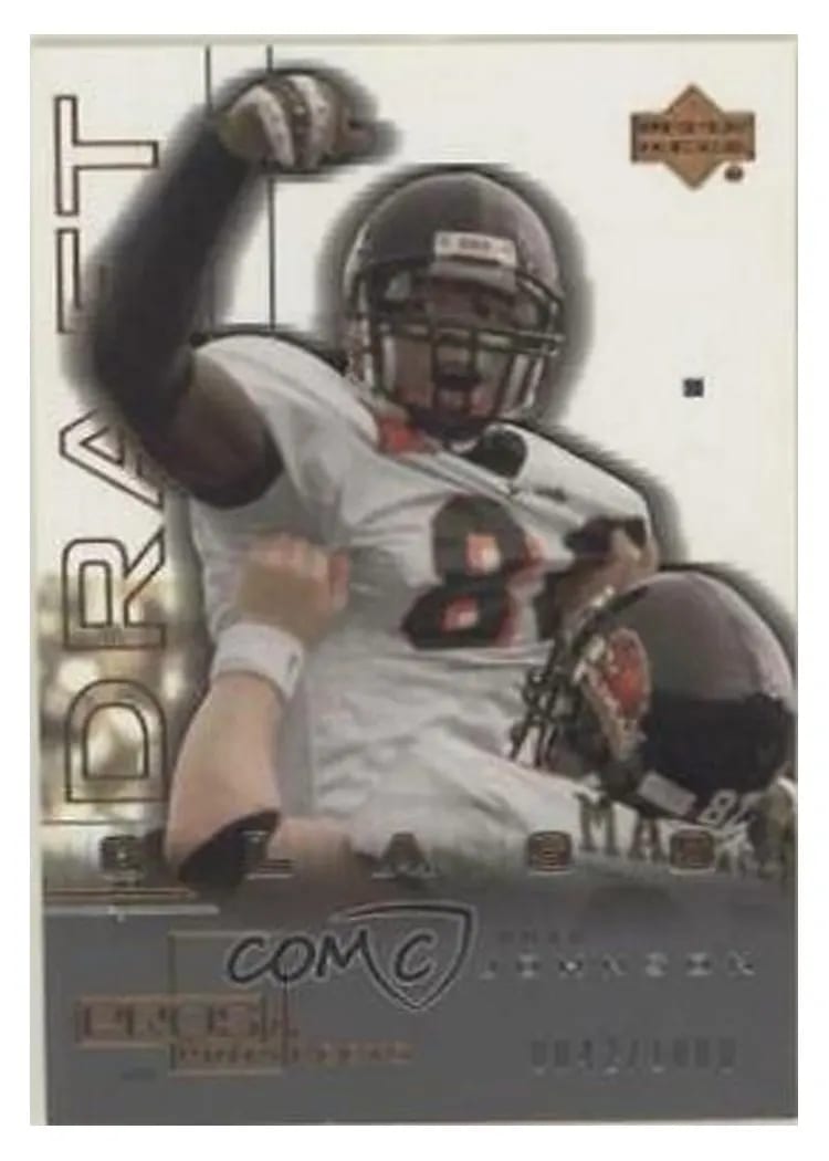 2001 Upper Deck Pros & Prospects Chad Johnson #129 card