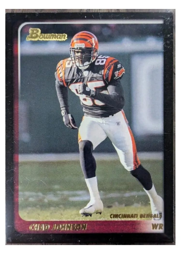 2003 Bowman Chad Johnson #17 card