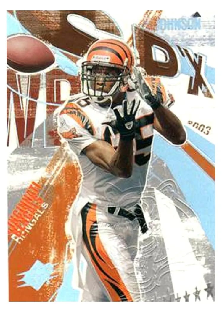 2003 Spx Chad Johnson #63 card