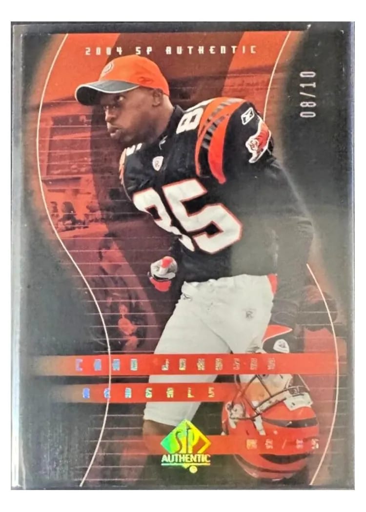 2004 SP Authentic Chad Johnson #17 card