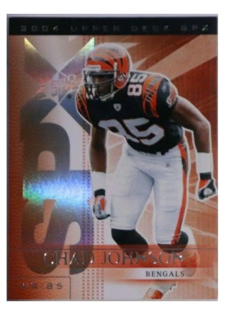 2004 Spx Chad Johnson #19 card