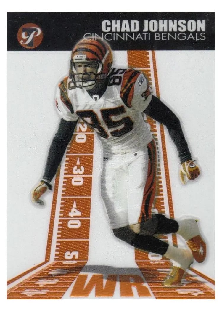 2004 Topps Pristine Chad Johnson #46 card