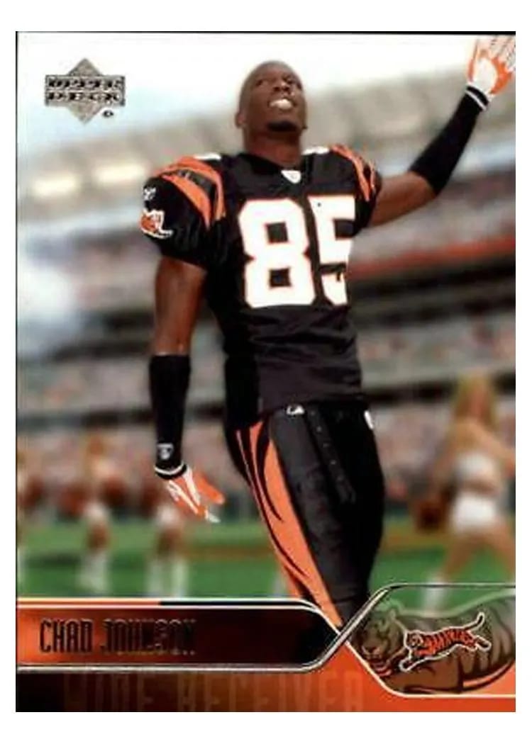2004 Upper Deck Chad Johnson #40 card