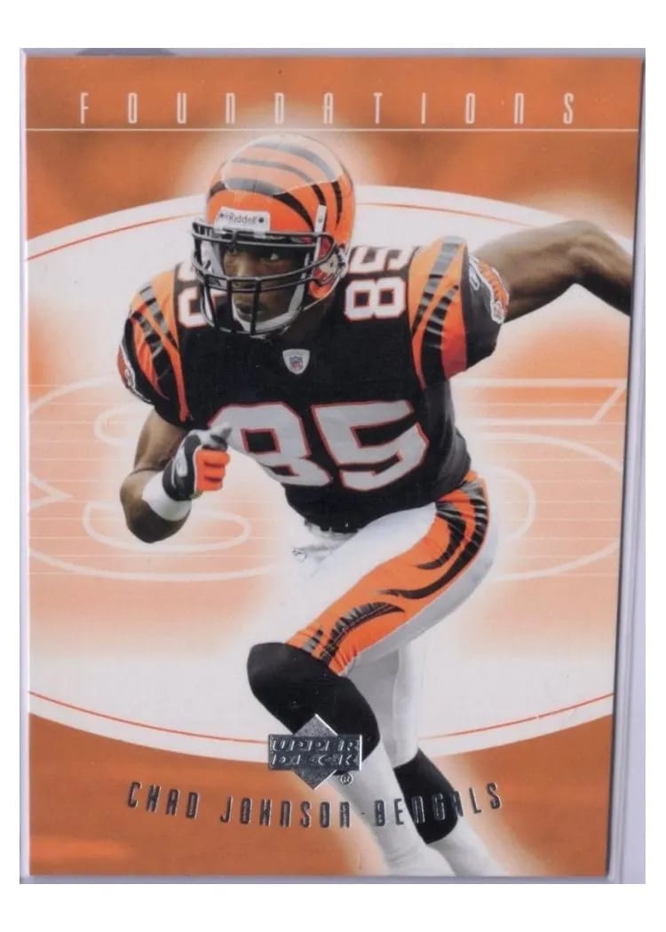 2004 Upper Deck Foundations Chad Johnson #20 card