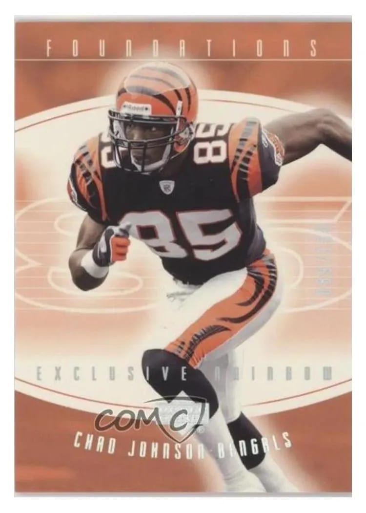 2004 Upper Deck Foundations Chad Johnson #20 card