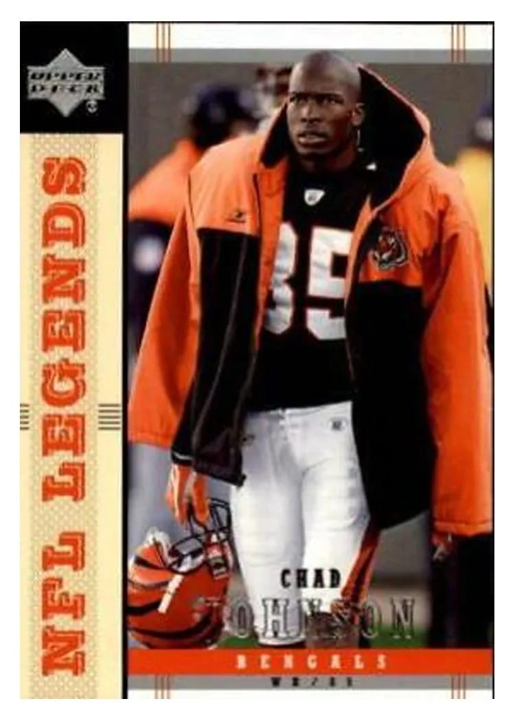 2004 Upper Deck Legends Chad Johnson #17 card