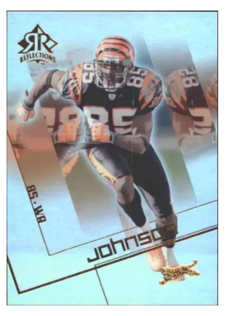 2004 Upper Deck Reflections Chad Johnson #21 card