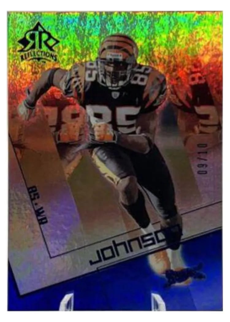 2004 Upper Deck Reflections Chad Johnson #21 card
