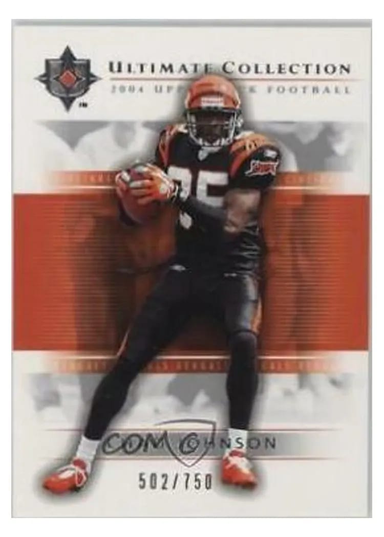 2004 Upper Deck Ultimate Collection Chad Johnson #14 card
