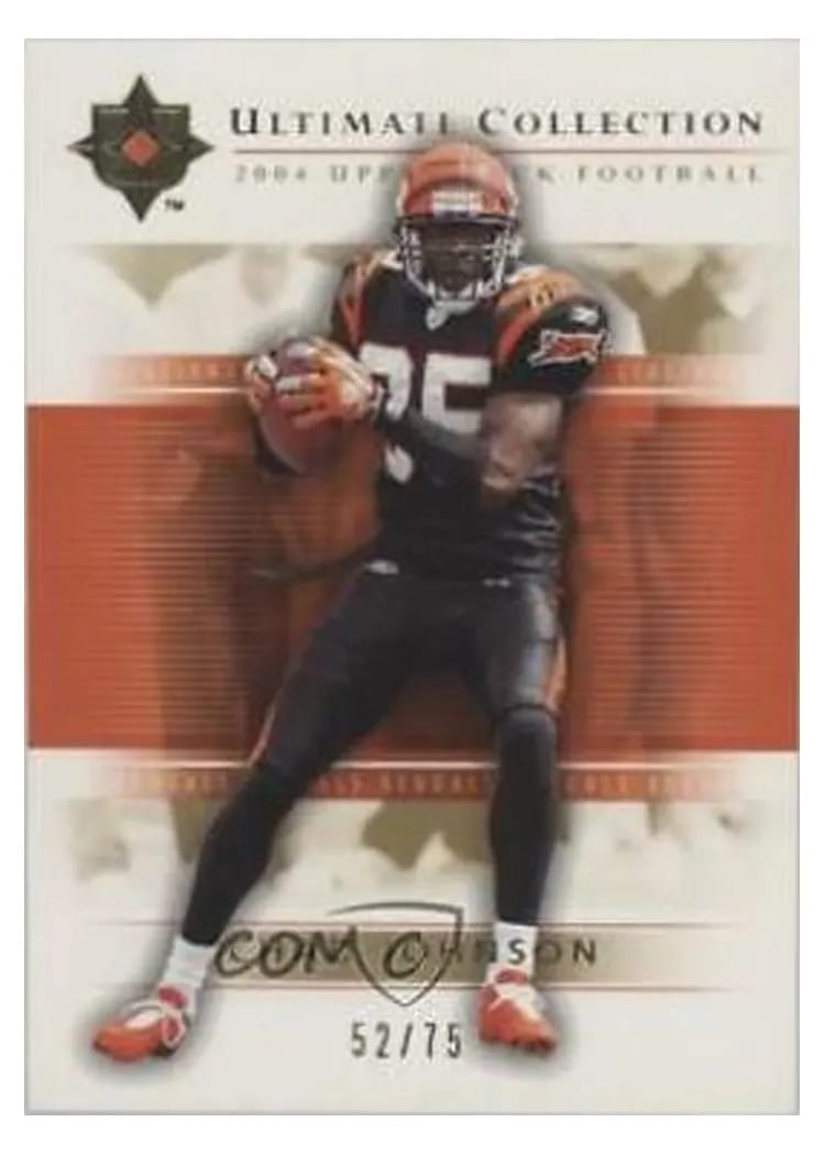 2004 Upper Deck Ultimate Collection Chad Johnson #14 card