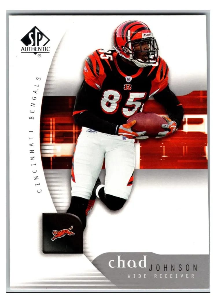 2005 SP Authentic Chad Johnson #19 card