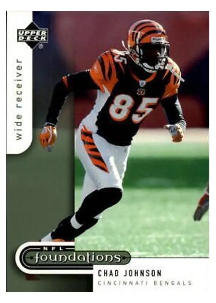 2005 Upper Deck Foundations Chad Johnson #23 card