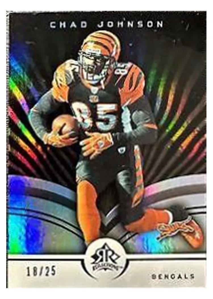 2005 Upper Deck Reflections Chad Johnson #23 card
