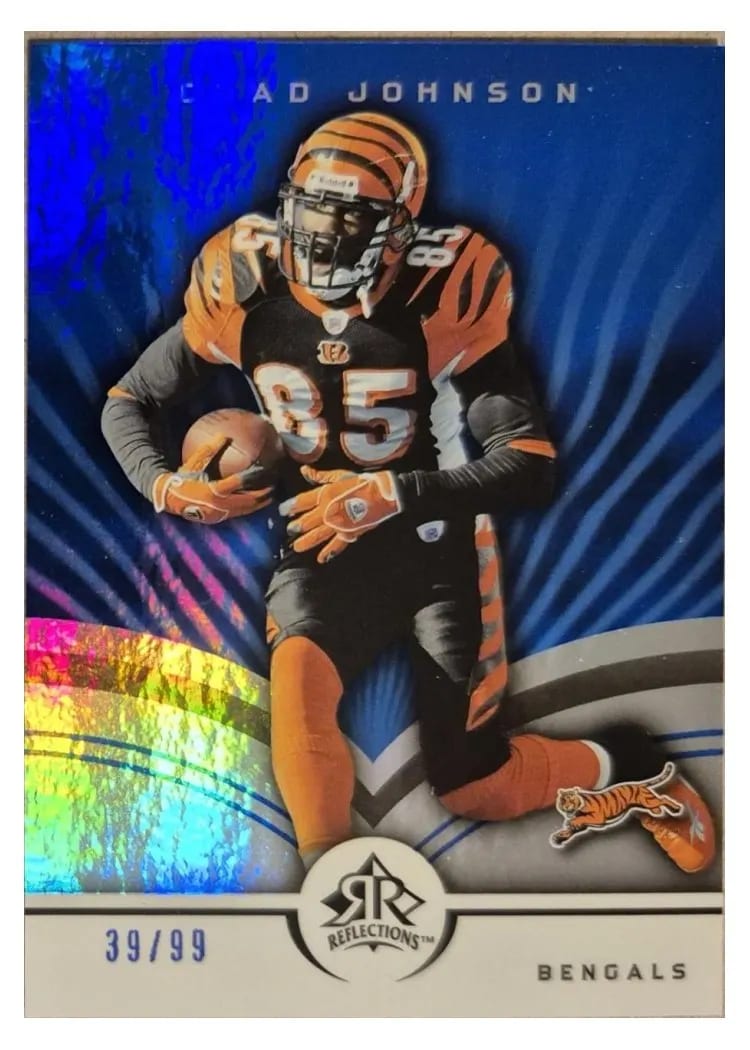 2005 Upper Deck Reflections Chad Johnson #23 card