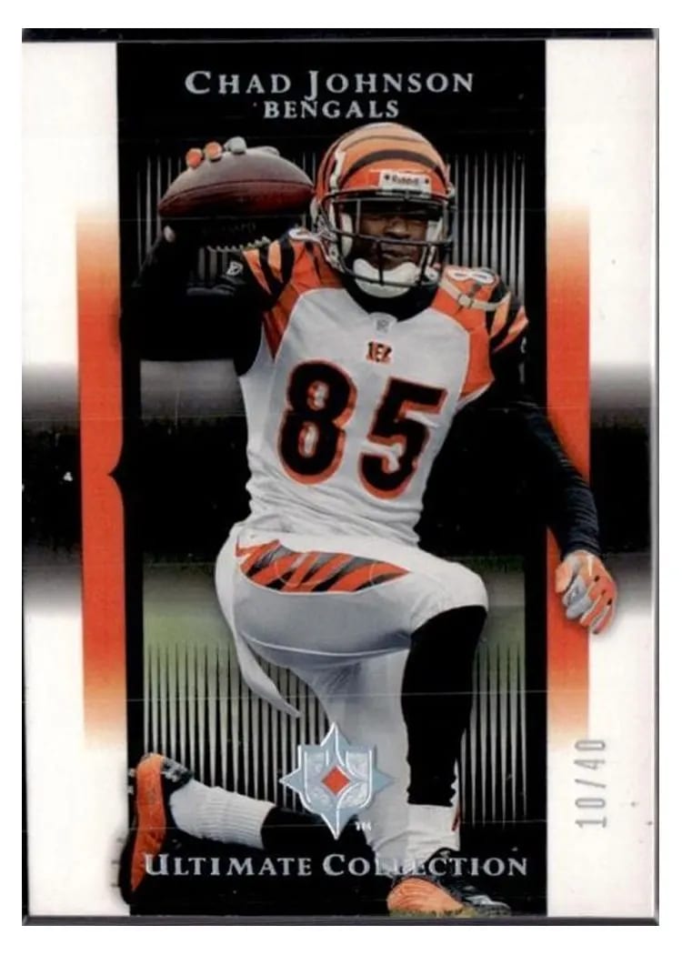 2005 Upper Deck Ultimate Collection Chad Johnson #23 card