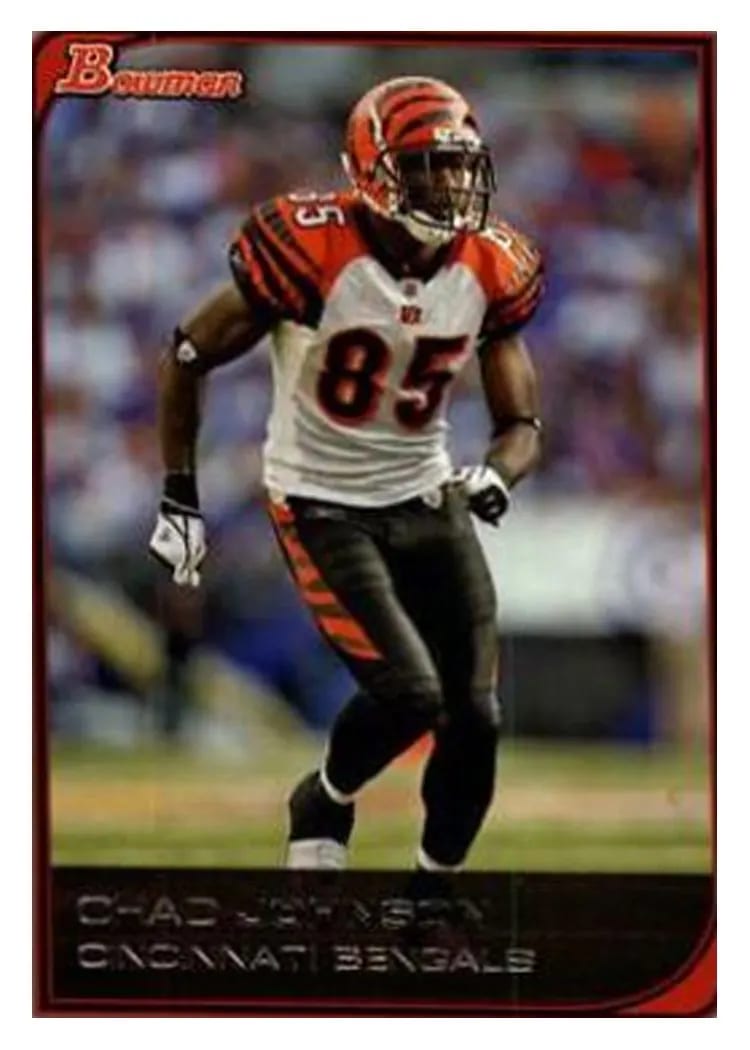 2006 Bowman Chad Johnson #34 card