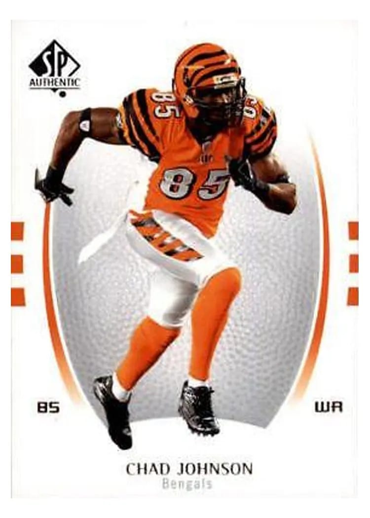 2007 SP Authentic Chad Johnson #18 card