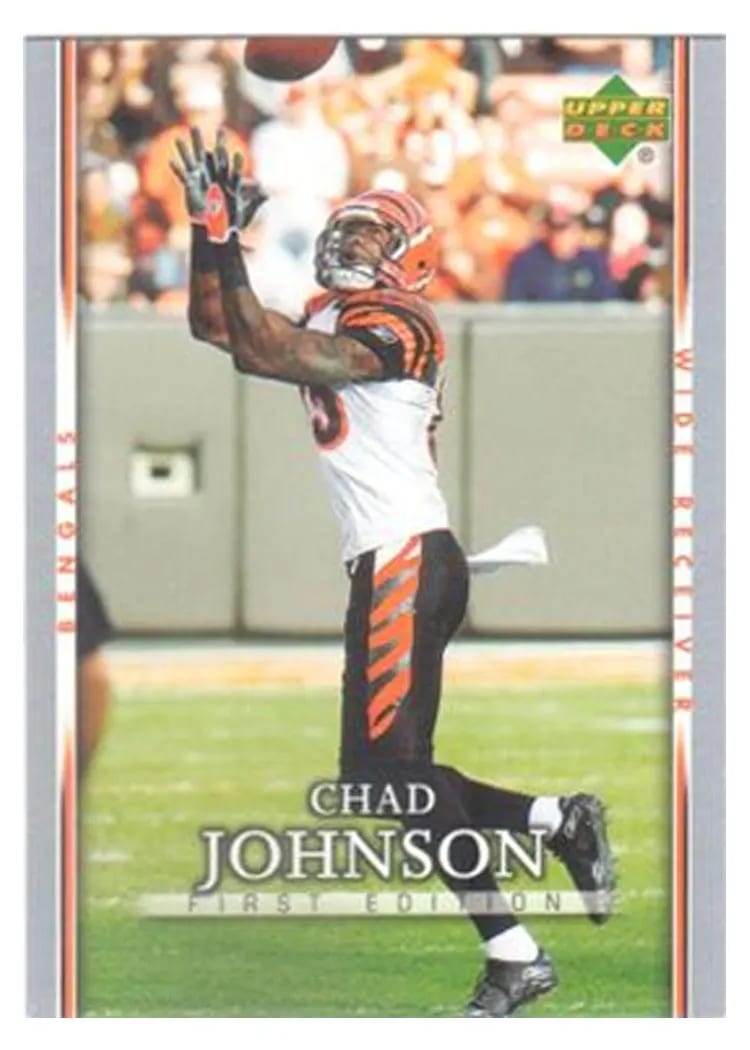 2007 Upper Deck First Edition Chad Johnson #22 card