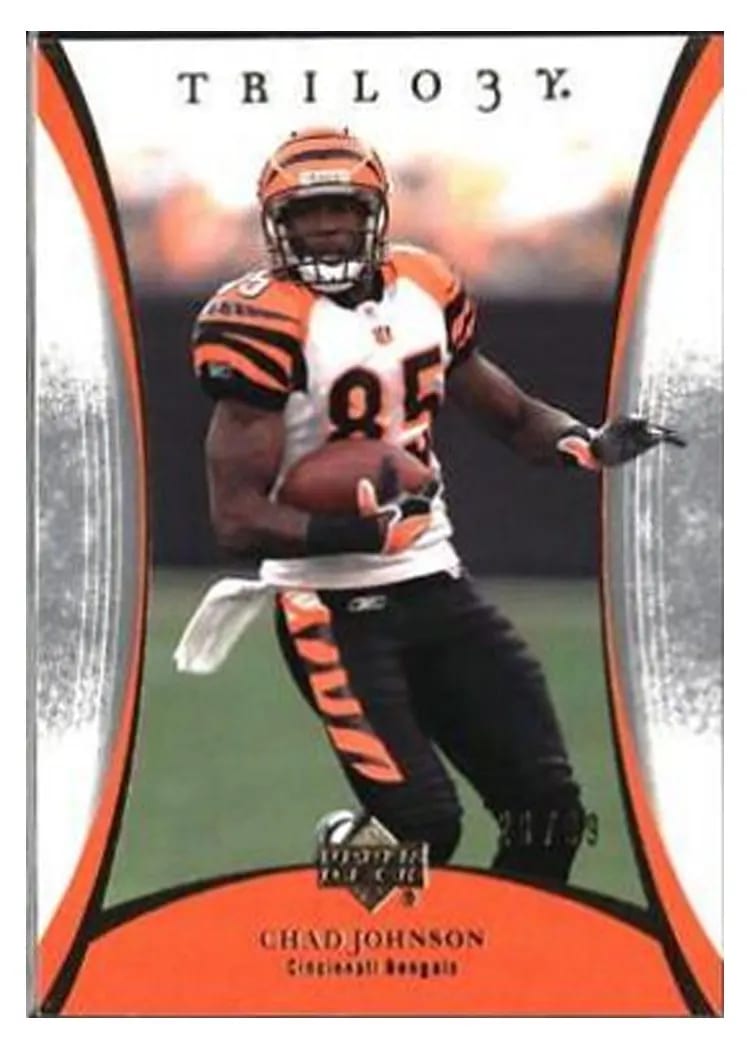 2007 Upper Deck Trilogy Chad Johnson #22 card