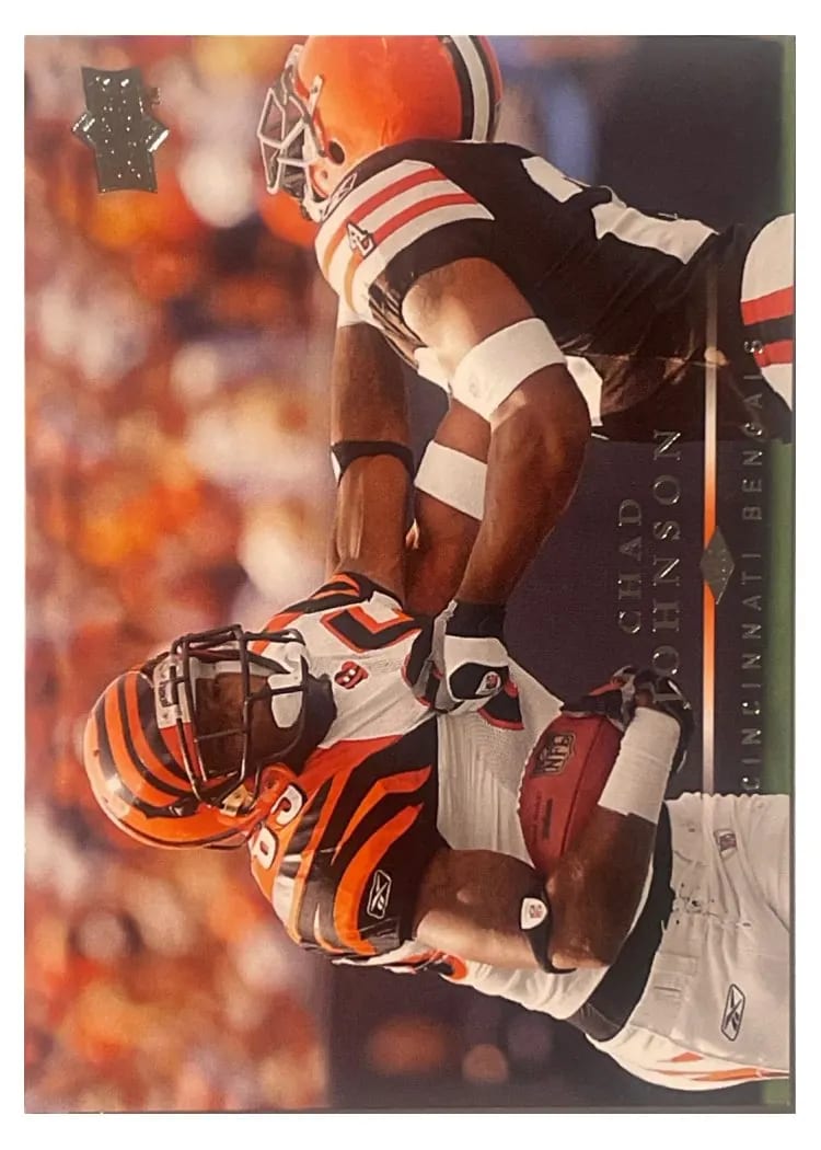 2008 Upper Deck Chad Johnson #37 card
